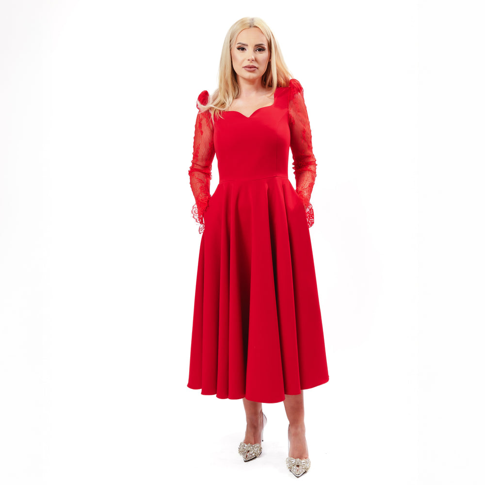 Rochie Scarlet Red